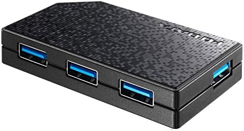 Dados I-O US3-HB4 USB Hub para PC, USB 3.0/2.0 Compatível, fabricante japonês