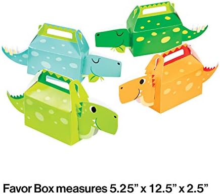 Boy Dinosaur Foust Boxes, 4 CT