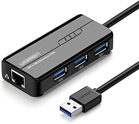 WYFDP USB HUB, USB ETHERNET USB 3.0 A RJ45 ADAPTADOR DE MULTI-PARTE DE COMPUTADOR DE COMPUTADOR USB Hub