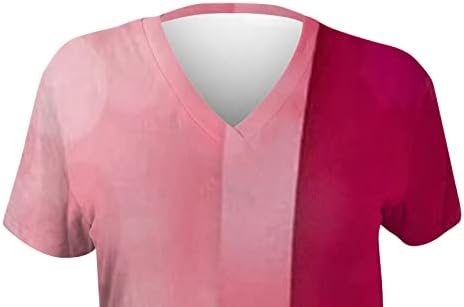 Vestido de manga curta dyguyth para mulheres, camisetas de moda vestido de camisetas elegantes estampas elegantes soltas