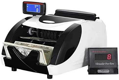 Zeny Money Counter Machine Bill Cash Counter Machine de contagem de dinheiro com UV/mg Detecção falsificada Velocidade