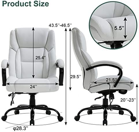 Cadeira de cadeira de escritório cadeira de computador cadeira de computador com apoio lombar para apoio de braço giratório Rolamento