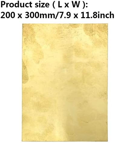 Placa de folha de metal de chapas de metal de chapas de cobre Yiwango, fácil de ser cortada e de espessura de soldada folhas de