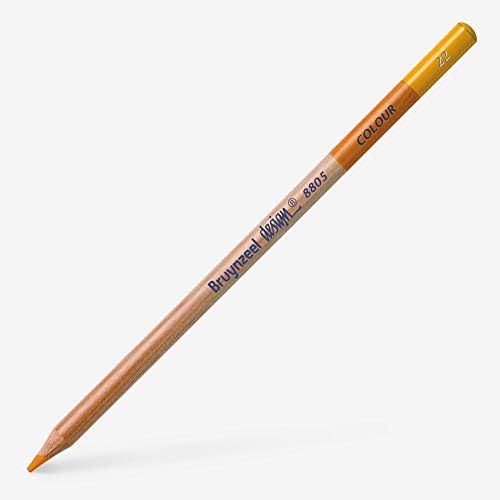 Bruynzeel Pencil Col Yello, amarelo escuro, tamanho único