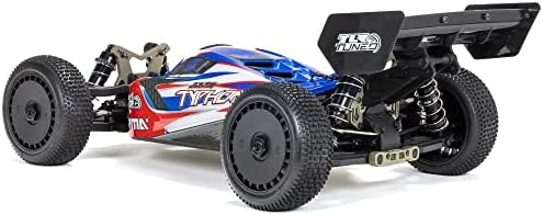 CARRA ARRMA RC 1/8 TLR TIMED TYPHON 6S 4WD BLX BUGGY RTR, RED/AZUL, ARA8406, CARROS, KIT ELÉTRICO OUTRA