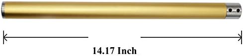 Alça intercambiável de liga de alumínio dourada com abertura de 12 mm para ferramenta de rotação de madeira de madeira dt de