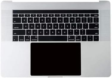 ECOMAHOLICS Laptop Touchpad Trackpad Protetor Capa de capa de pele de adesiva para asus proart studiobook pro x w730 laptop de 17 polegadas, protetor preto anti -sratch padte black scratch pad protetor