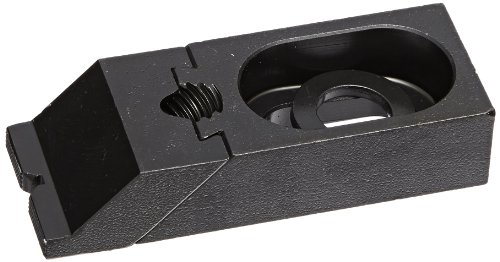 Te-Co 33714 Nuzzler Black Oxide 1018 Grampo de borda de argila de aço, tamanho de parafuso de 5/8 , 3-7/8 Comprimento x 1-1/2 Largura