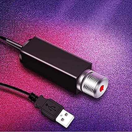 Luz decorativa de projetor de carro led USB