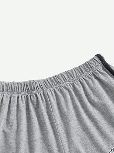 Shorts cazóias para mulheres letra de letra gráfica de shorts de trilha de ligação