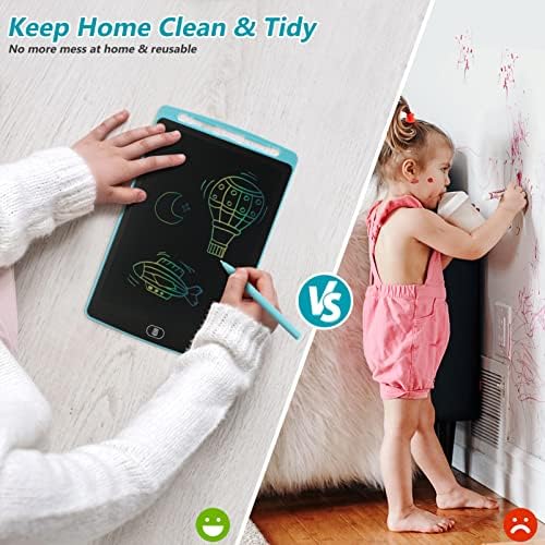 Toyvian Home LCD Escrevendo tablet Kids Drawing Board LCD Writing Pad ， LCD Escrevendo Tablet Board Board Board Aprendendo brinquedos