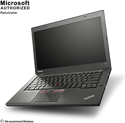 Lenovo ThinkPad T450 Laptop de negócios de 14 polegadas, Intel Core i5-5300U até 2,9 GHz, 8g DDR3L, 360G SSD, WiFi, VGA, Mini DP, Windows 10 64 Bits Multi-Language suportes Inglês/francês/espanhol