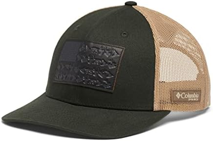 Columbia PHG Leather Game Band Snap-Back-Mid Crown