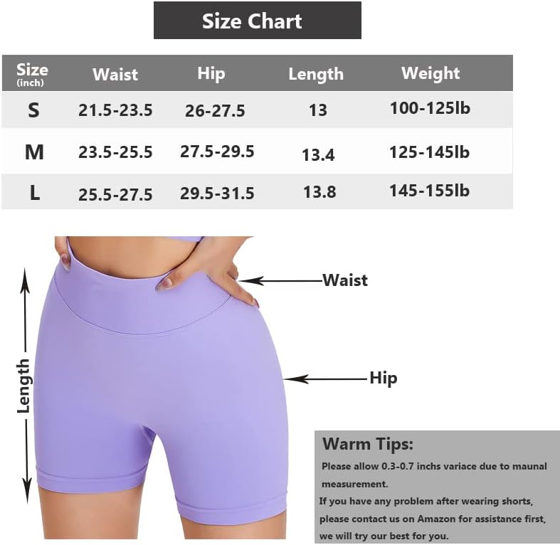 Iugobi shorts de shorts para mulheres de alta cintura de cintura