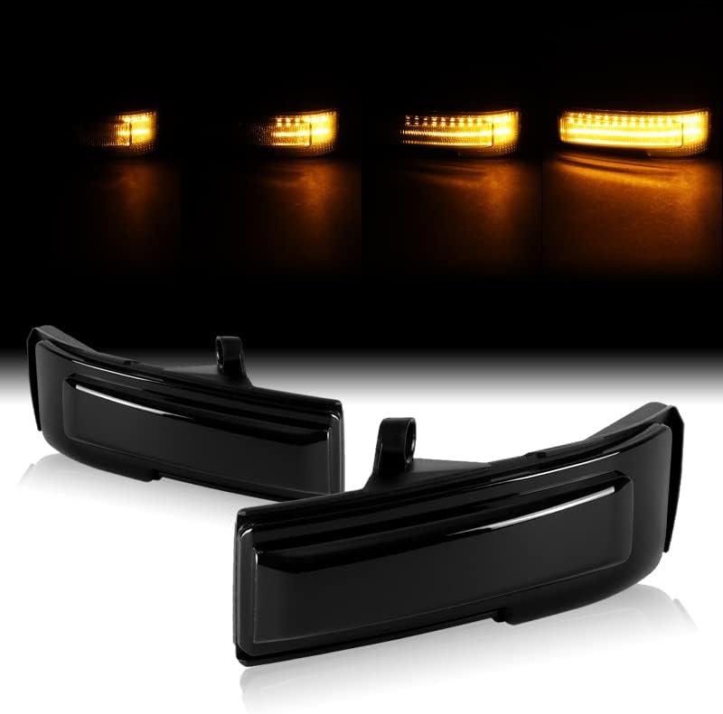 Desempenho do Driftx, LED Lights Signal Fit Fit for Compatible com LED de LED seqüencial Ford F-150 F-150 F-150 LED LED seqüencial em execução Luzes de sinal