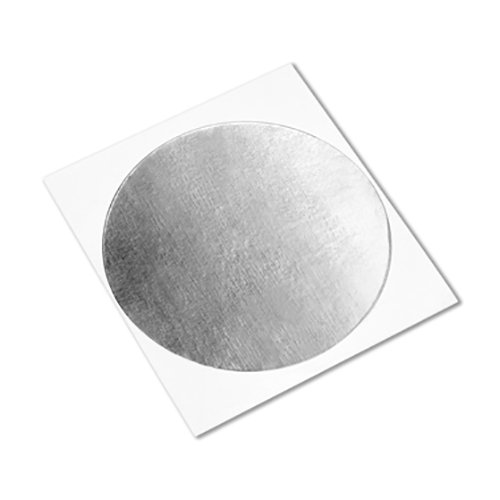 3m 438 prata alta temperatura /acrílico fita adesiva, círculos de 1,500 de diâmetro