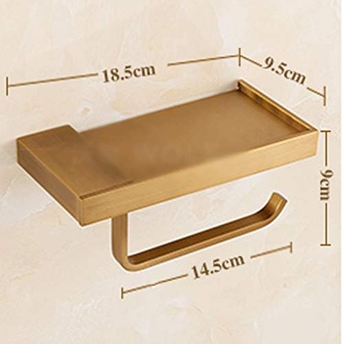 Suporte de papel higiênico SXNBH - Acessórios para o banheiro do suporte do banheiro suporte de rolo de tecido com armazenamento