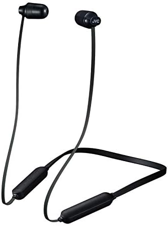 JVC Marshmallow sem fio, fones de ouvido, resistência à água, 8 horas de duração da bateria, segurança e conforto com faixa flexível