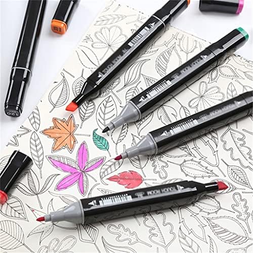 CCBUY 24/30/36 CORES DUPLE CAPET PENS Based Based Markers for Manga Drawing School Art Supplies