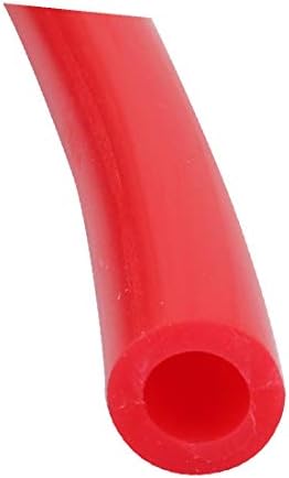 X-dree 6mm x 10mm diâmetro de alta temperatura resistente à temperatura Tubo de borracha de tubo de silicone Red 1m de comprimento