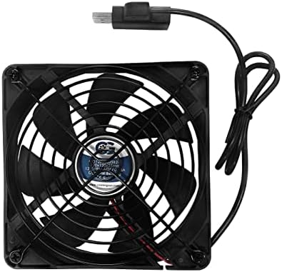Coolerguys Single USB Fan for PlayStation, Xbox, Receptores, Roku