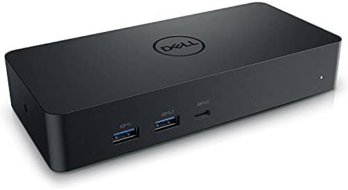 Dell Universal D6000s 4K Dock + Zoomspeed HDMI Cable + Zoomspeed DisplayPort Cable + pacote de partida