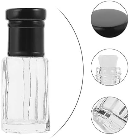 Alremo Xinghuang - 4pcs 6ml perfume garrafas de spray de vidro de vidro garrafas portáteis Recarregável garrafa de óleo essencial