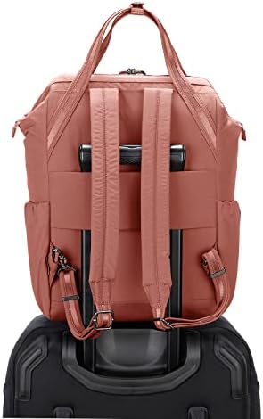 PacSafe feminino CitySafe CX 17L Anti-Roubo Mackpack Laptop de 16 polegadas, Econil Rose, um tamanho único