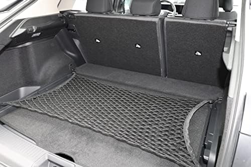 Floor Style Automotive Elastic Trunk Mesh Cargo Net para Nissan Ariya 2023 - Organizador e armazenamento premium - rede de bagagem para crossover - Melhor organizador de carros para Nissan Ariya