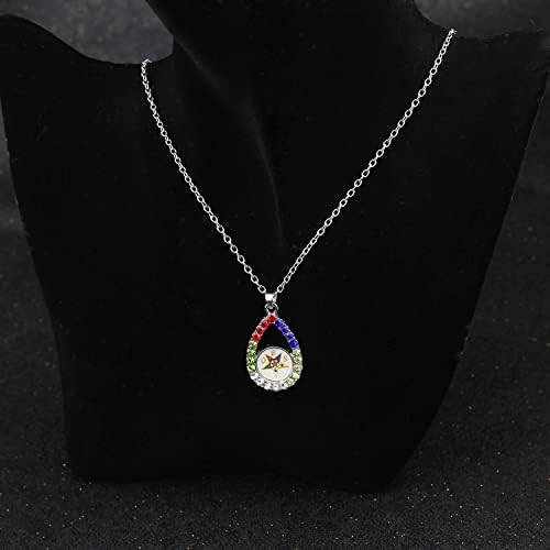 Ordem do Eastern Star Sorority Gift OES Bracelet Colar Sorority Bracelet Symbol Jewelry for Women Girls
