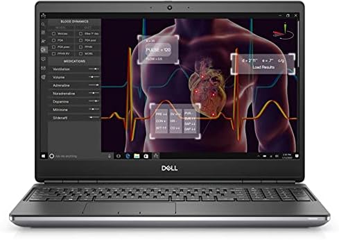 2020 Dell Precision 7550 Laptop 15.6 - Intel Core i5 10ª geração - I5-10400H - Quad Core 4,6 GHz - 512 GB SSD - 32GB RAM - Nvidia