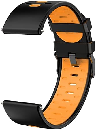 Tiras de silicone de 22 mm para Murve para Suunto 9 Peak Outdoors Sport Smart Watch Breathable for Coros Vertix Substitui