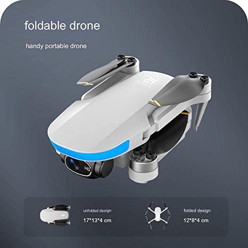 Drone sem escova adulto AFEBOO com câmera HD, vôo de trajetória, controle de aplicativos, flip 3D, altitude Hold, Quadcopter