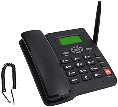 Telefone líquido clássico shiyn, cartão SIM sem fio GSM Classic Desk Phone, telefone com fio vintage para negócios