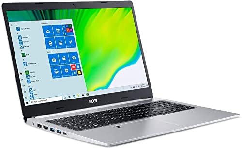 Acer 2022 mais novo Aspire 5 Slim 15,6 FHD IPS Laptop, Ryzen 33550U, DDR4 de 12 GB, 512 GB SSD, WiFi 6, teclado de retroiluminamento,