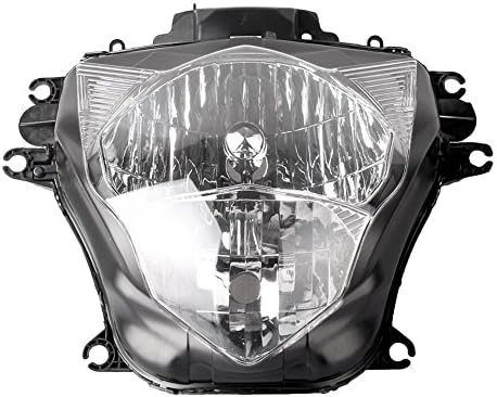 MALLOFUSA MOTORCYCHEL FRONTLIGHT MARTLAMP COMPATÍVEL PARA SUZUKI GSXR600 GSXR750 2012 2012 2013 LENS CLEAR