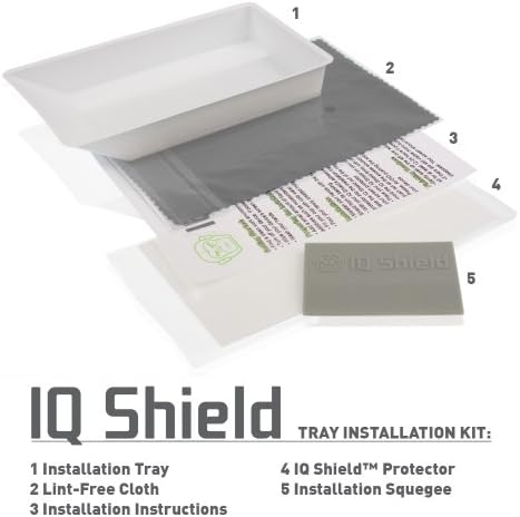Protetor de tela do IQ Shield Compatível com LG Optimus Showtime Liquidskin Anti-Bubble Film Clear