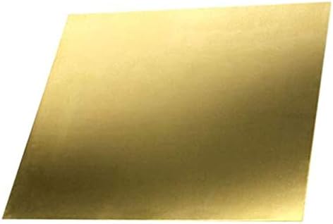 Lucknight Capper Fellow Metal Placa de espessura -largura: 300 mm de comprimento: 300 mm de placa de latão