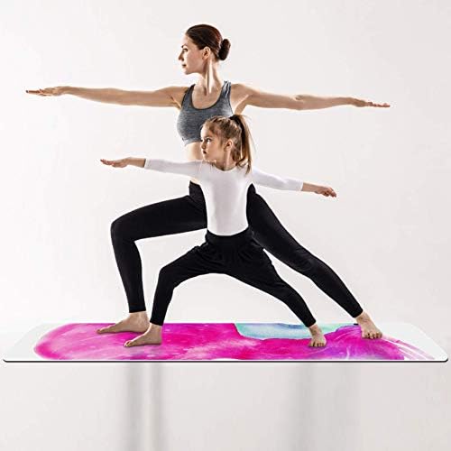 Siebzeh Unicorn Aquarela premium grossa de ioga de ioga ecológica Saúde e fitness não deslizam para todos os tipos de ioga