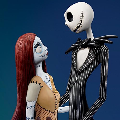 The Bradford Exchange the Nightmare antes do Natal simplesmente significava ser Jack e Sally Musical Fatuine