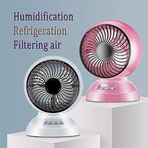 YCZDG Home, Office Mini Electric Fan Desktop RESIDER TIPO DE Circulação de ar Fã de circulação de ar tridimensional Motor