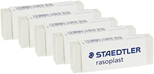 Staedtler grande pacote de lápis Rasoplast de 5 apagões