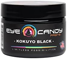 Eye Candy Black Resin Pigment Pasta Kokuyo Black | Pasta de arte de resina epóxi | Altamente pigmentado |