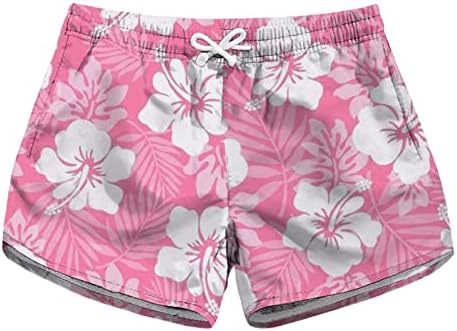 Shorts atléticos shorts femininos de verão de cintura elástica shorts de cordão