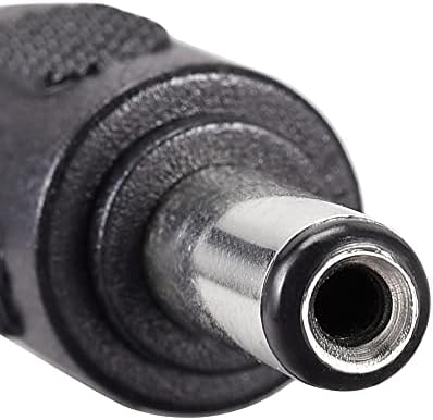 UXCELL 5.5mm x 2,1mm DC Adaptador de potência Conjunto de barril para câmera de CCTV, masculino-masculino 15pcs e