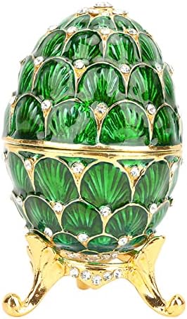 LIANGLIDE Faberge Ovo Jóias Caixa de bugigangas Caixa de bug.