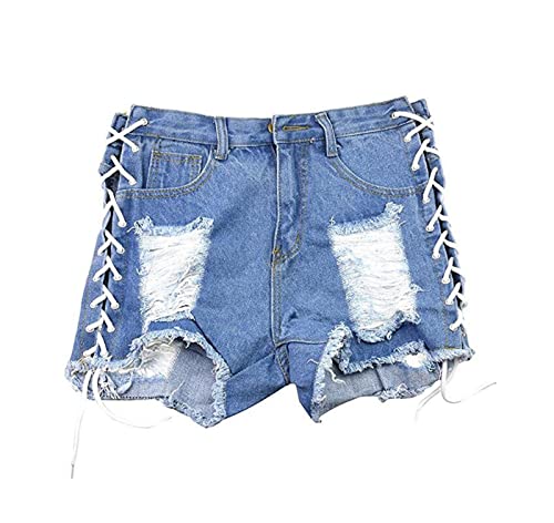 Calça de bandagem feminina shorts jeans transvertidos curativos jeans jeans jeans jeans curtos curtos sexy mini shorts quentes