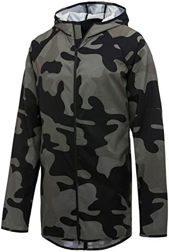 Jaqueta de camuflagem masculina do Puma Jackpack, multi cinza, M