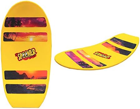 Spooner Boards Freestyle - Amarelo, 25,5 L x 11,25 W