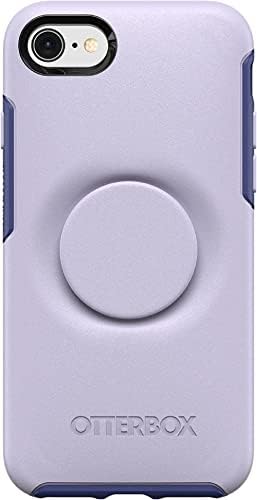 OtterBox + Pop Symmetry Series Case para iPhone SE & iPhone 8/7 - Embalagem de varejo - Dusk Lilac Dusk